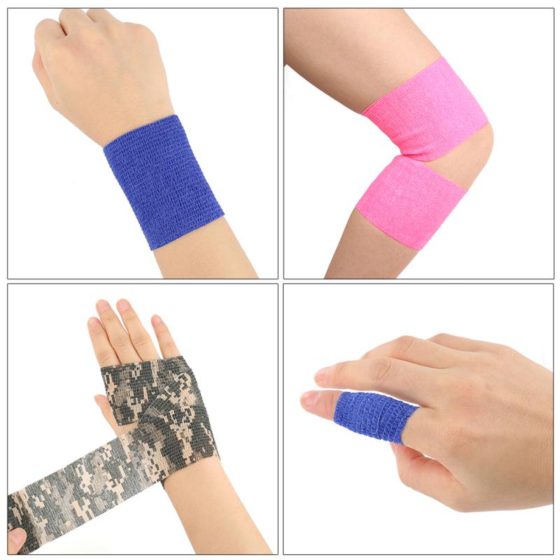 Self Adhesive Elastic Bandage camping First Aid Kit emergency Bandage Sport Gauze Tape