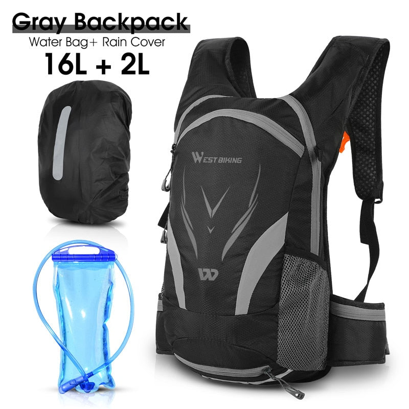 WEST BIKING Bike Bags Portable Waterproof Backpack 10L Cycling Water Bag Outdoor