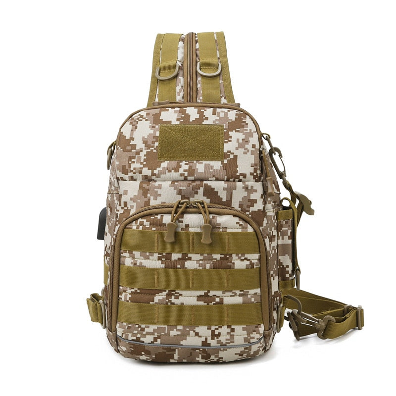 Outdoor Military Shoulder Bag Sports Climbing Backpack Shoulder Tactical Hiking Camping