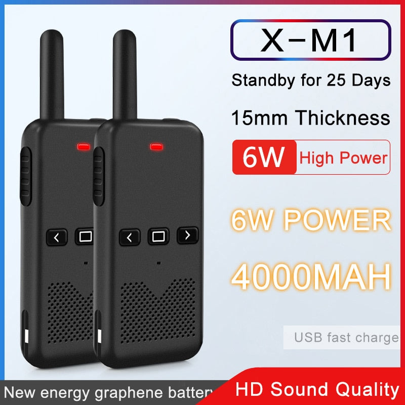 Walkie Talkie 2PCS KSUN M3 Two Way Radio Portable Radios Comunicador Transceiver