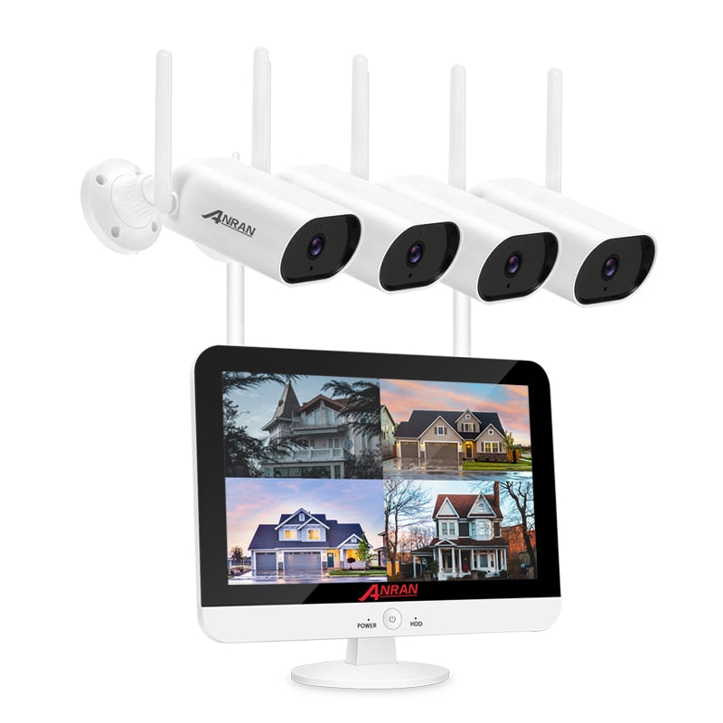 ANRAN 5MP H.265+ Ultra HD Video Security System Waterproof Outdoor Wireless