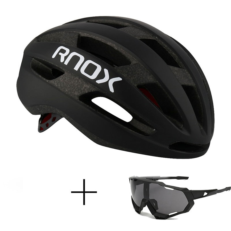 Rnox Aero Bicycle Safety Ultralight Road Bike Helmet Red MTB Cycling City Helmet Outdoor