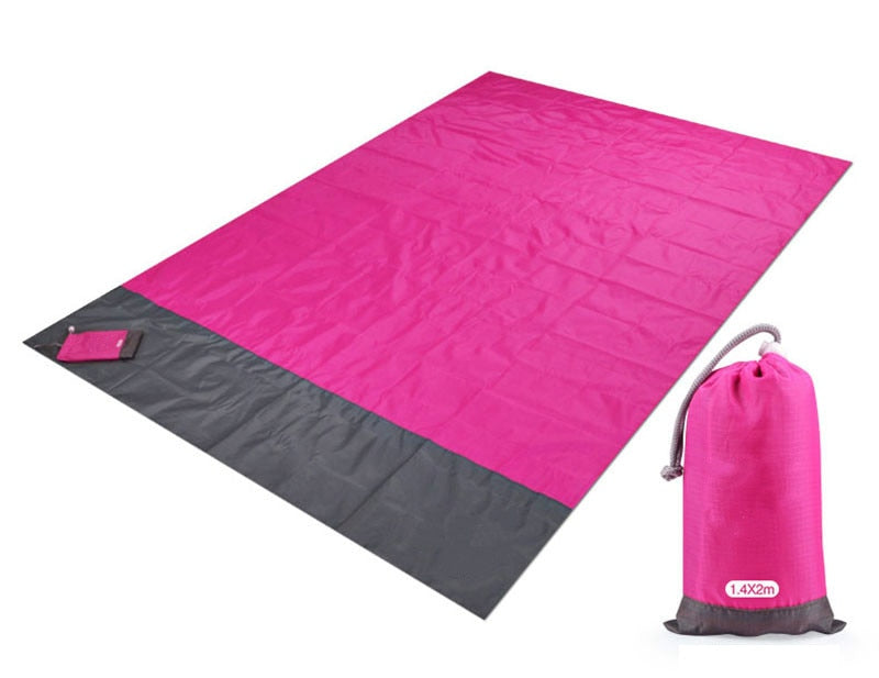 Beach Blanket Sandproof Beach Mat Beach Sheet Waterproof Lightweight Mat