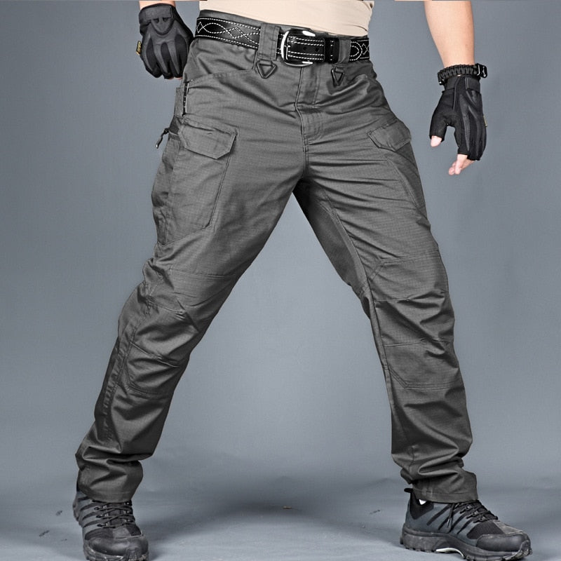 cargo pants men Multi Pocket Outdoor Tactical Sweatpants military army plus size