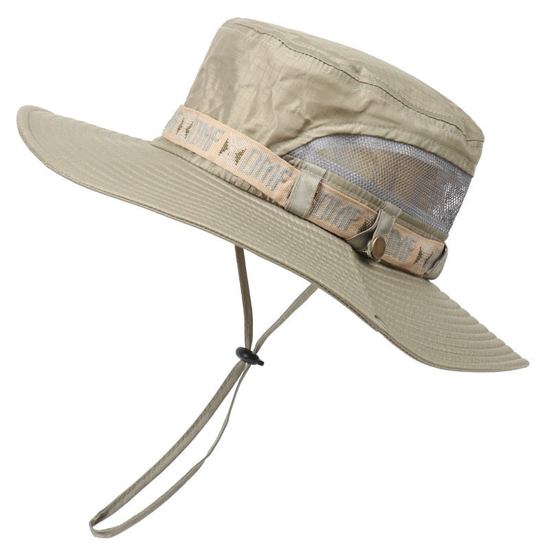 Waterproof Bucket Hat Summer Men Women Boonie Hat Outdoor UV Protection