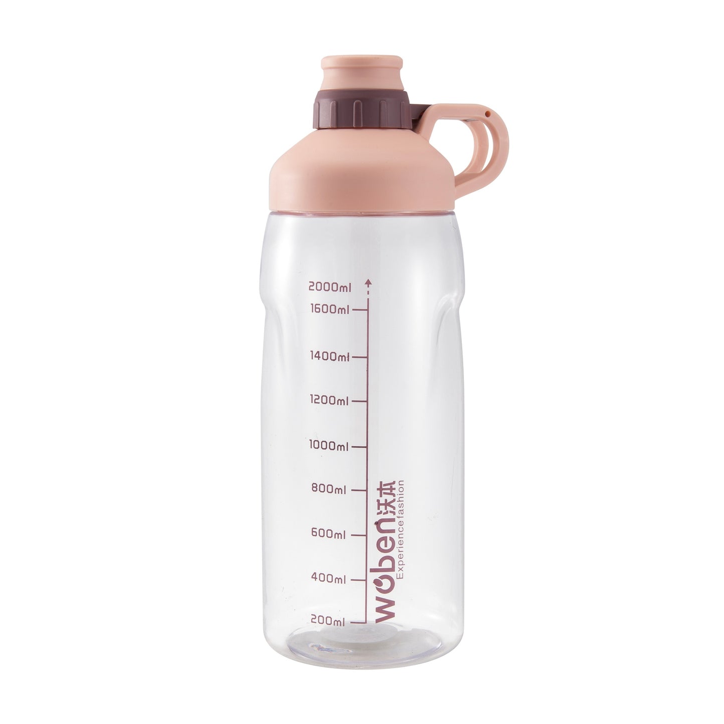 2000ml Large Capacity Water Bottles BPA Free Gym Fitness Drinking Bottle Outdoor Bottles