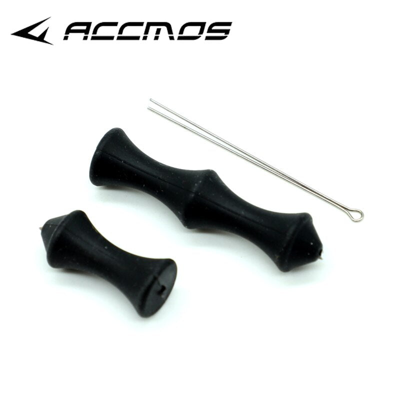 2 pc Archery Finger Guard Bowstring Finger Saver Tab For Recurve Bow Silicon Finger