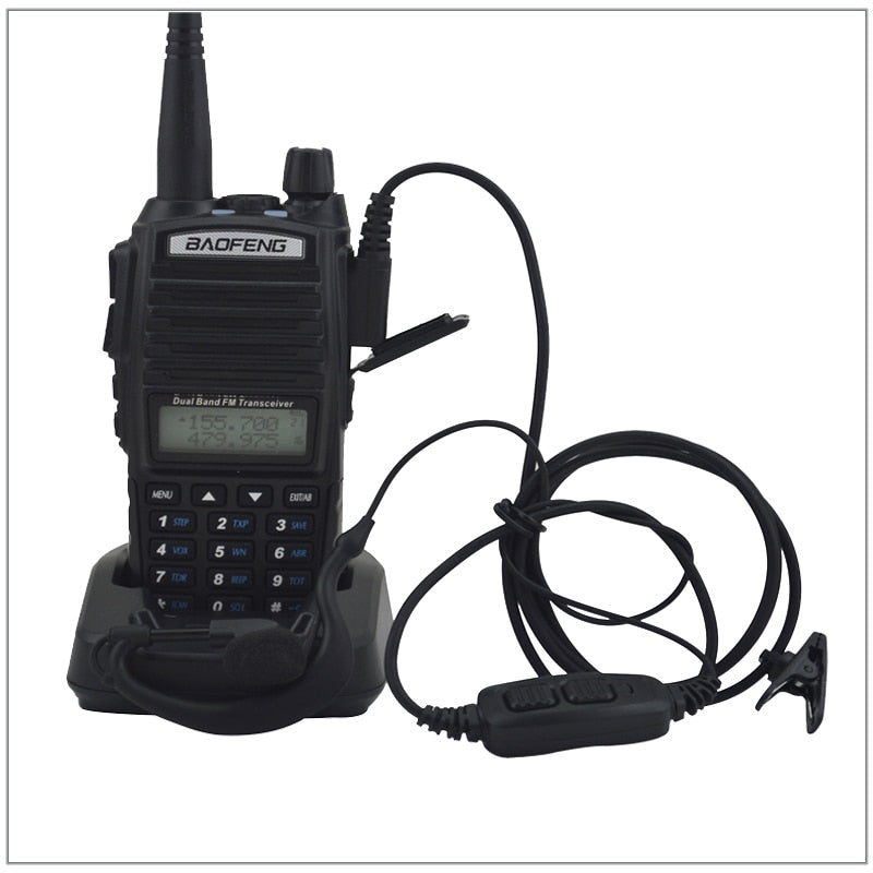 walkie talkie baofeng uv-82 dual band VHF/UHF 136-174/400-520MHz Double PTT 5W