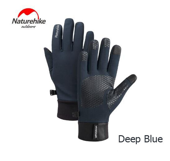 Naturehike NH19S005-T Warm Insulated Winter Touchscreen Fleece Gloves Anti-Slip