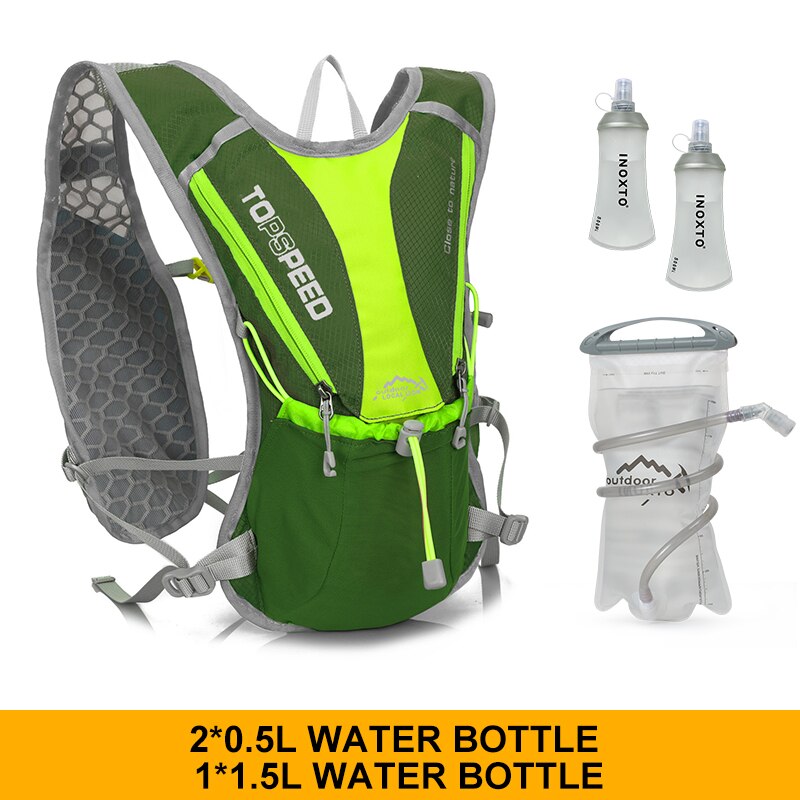 Running, cycling, trail running, hiking, marathon, ultra-light outdoor water bag backpack