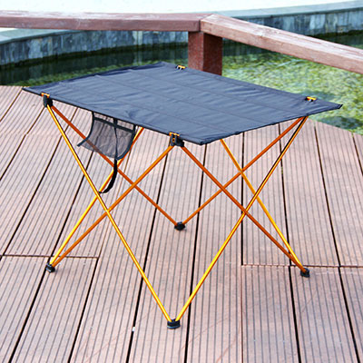 Portable Foldable Table Camping Outdoor Furniture Computer Bed Tables Picnic 6061