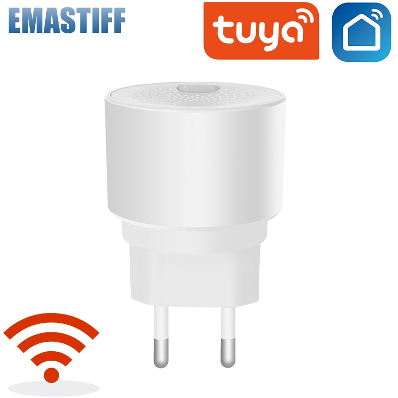 Tuya WiFi GAS LPG Leak Sensor alarm Fire Security detector APP Control Safety smart