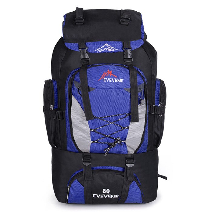 Men&#39;s 80L Big Hiking Mountaineering Backpack Climbing Hiking Backpack Camping