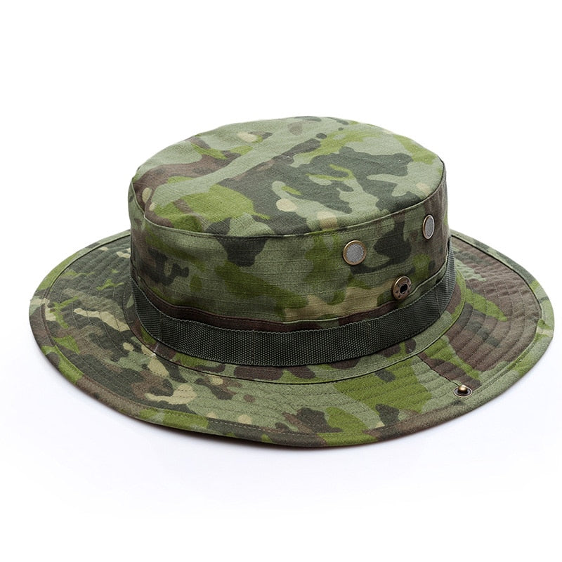 US Army Camouflage BOONIE HAT Thicken Military Tactical Cap Hunting Hiking Climbing