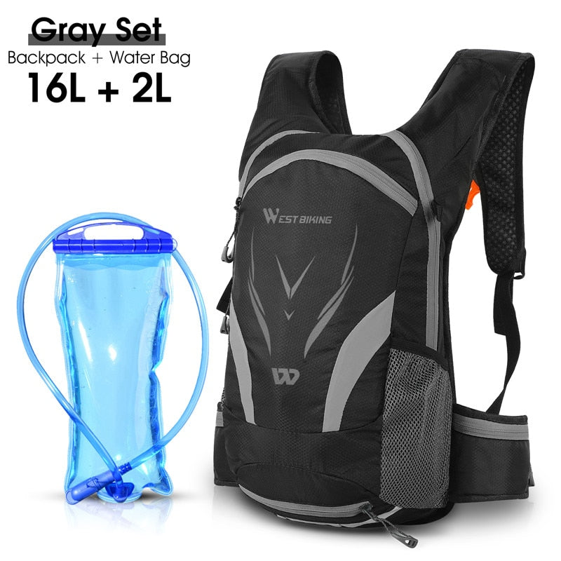 WEST BIKING Bike Bags Portable Waterproof Backpack 10L Cycling Water Bag Outdoor