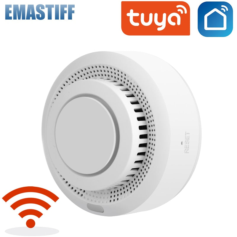 Independent Smoke Detector Sensor Fire Alarm Home Security System Firefighters