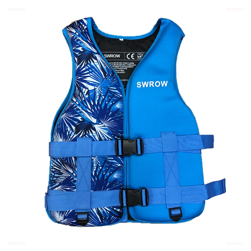 Outdoor rafting Neoprene Life Jacket  for children and adult swimming snorkeling wear