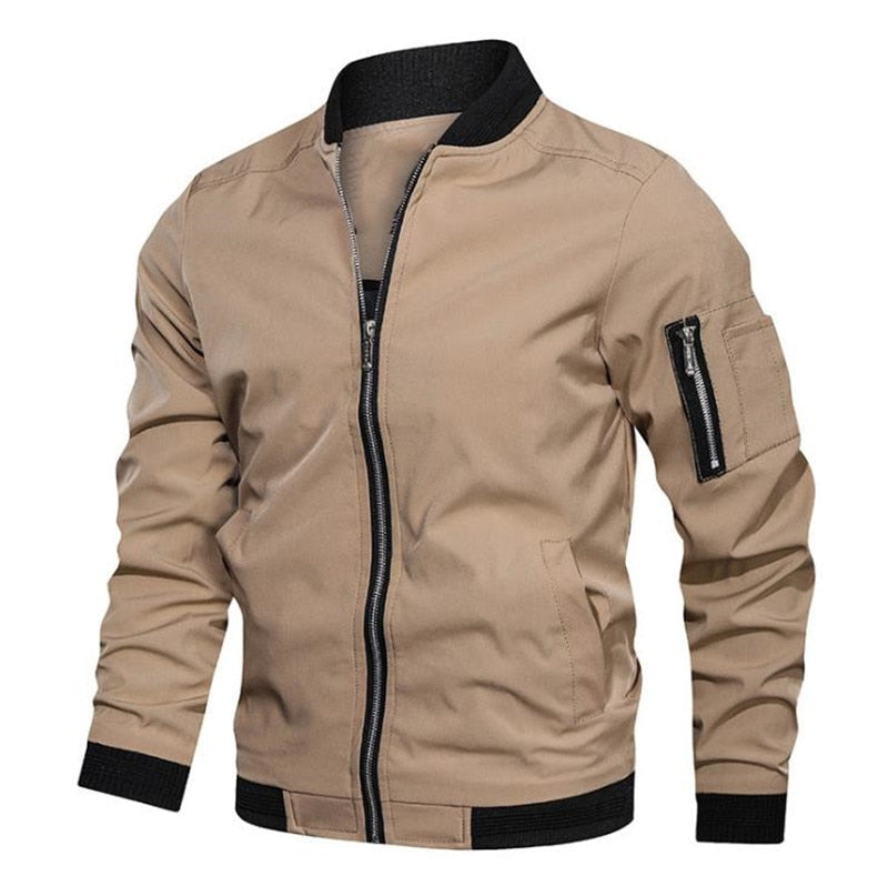 Spring autumn jacket male bomber jacket casual streetwear male jackets