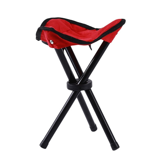 Folding Small Stool Fishing Chair Picnic Camping Chair Foldable Aluminium Cloth Outdoor