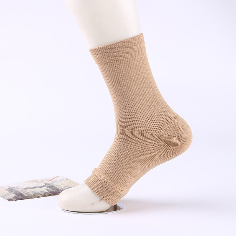 Size S-2XL Comfort Foot Anti Fatigue Anklets Compression Sleeve Relieve Swelling Women