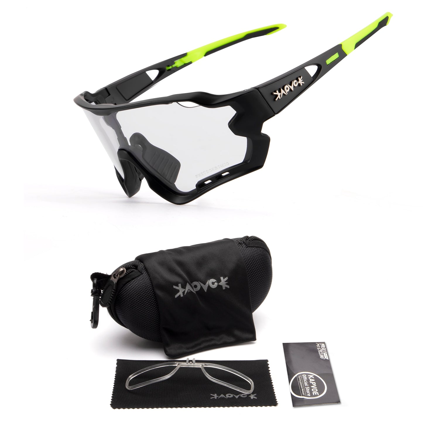 Men/Women Photochromic 1 Lens Cycling Sunglasses outdoor Sport Bike Cycling Eyewear