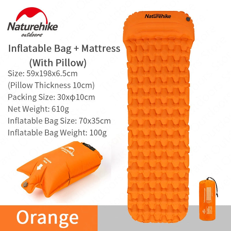 Naturehike Outdoor Camping Mat Inflatable Bag Inflatable Tent Sleeping