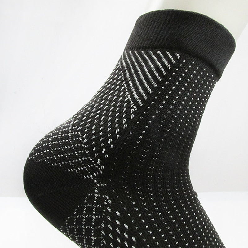 Size S-2XL Comfort Foot Anti Fatigue Anklets Compression Sleeve Relieve Swelling Women