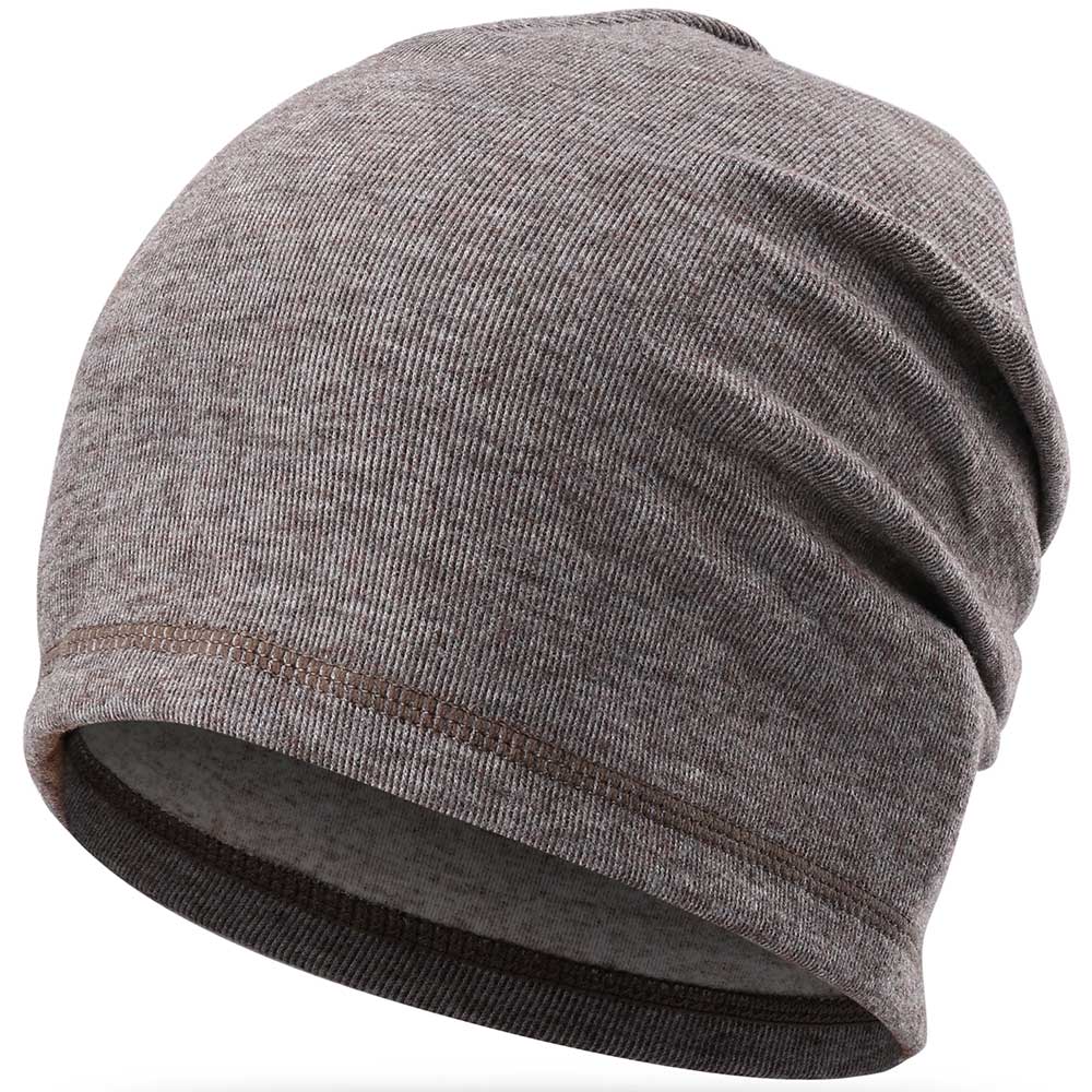 Winter Thin Hat Thermal Warm Cap Running Sports Soft Stretch Hats Fishing