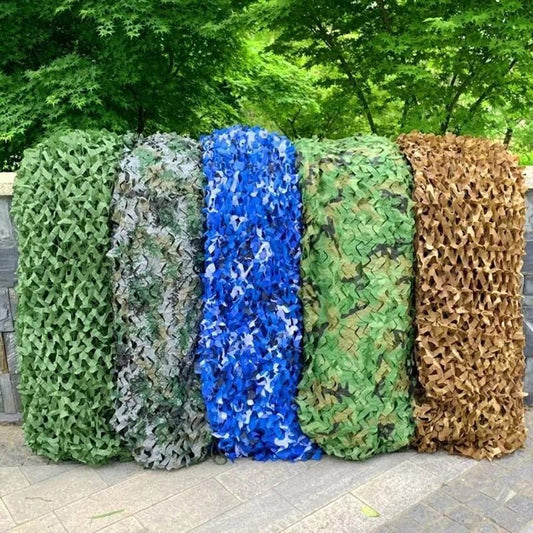 VILEAD Simple Garden Decoration Camouflage Nets Gazebo Mesh Fabric Army Military Camo