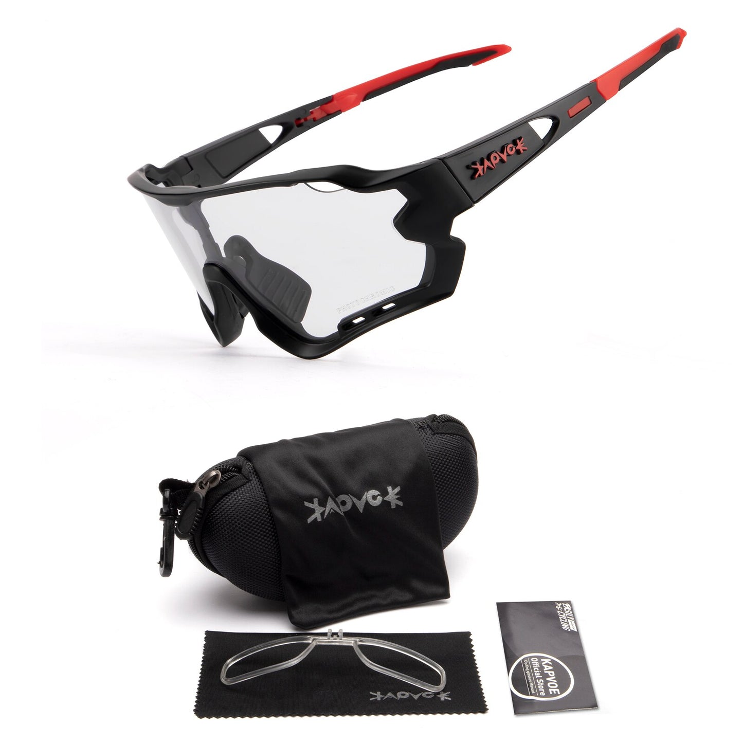 Men/Women Photochromic 1 Lens Cycling Sunglasses outdoor Sport Bike Cycling Eyewear