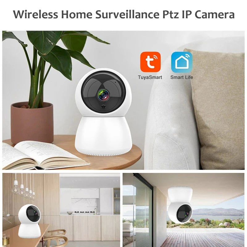 HD 1080P WIFI IP Camera Tuya Smart Surveillance Camera Automatic Tracking Smart