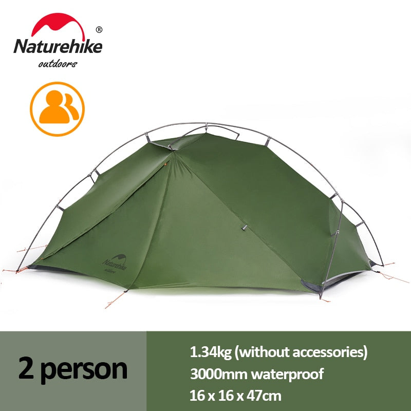 NaturehikeTent VIK Ultralight Single Tent Waterproof Camping Tent Outdoor