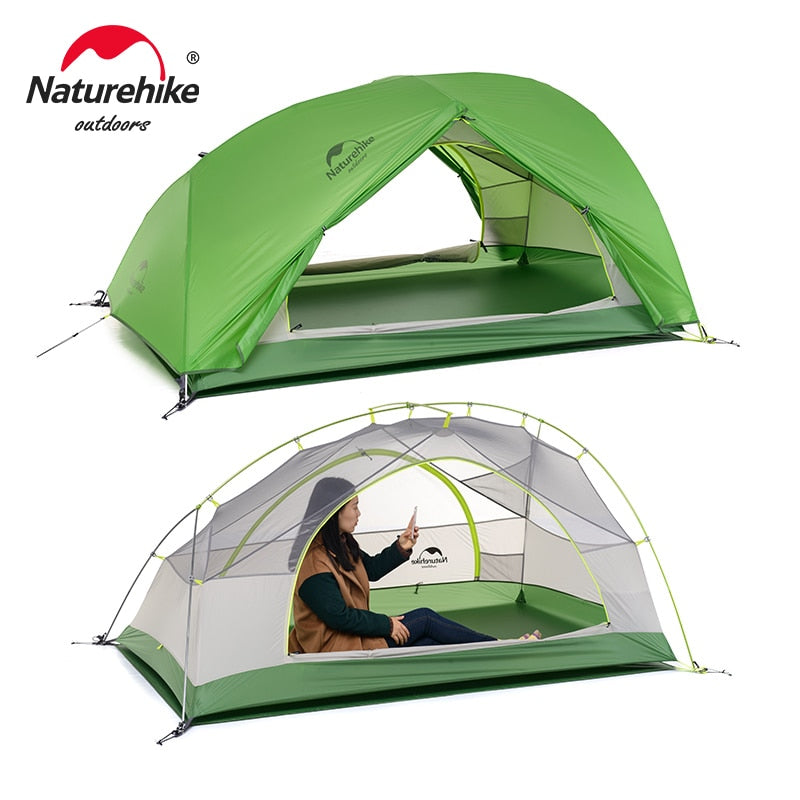 Naturehike Star River Camping Tent 2 Person Ultralight Waterproof Tent Double Layer