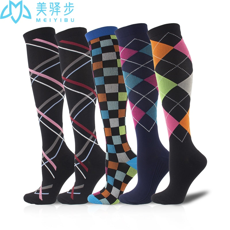 Men Women Compression Socks Fit For Sports Compression Socks For Anti Fatigue