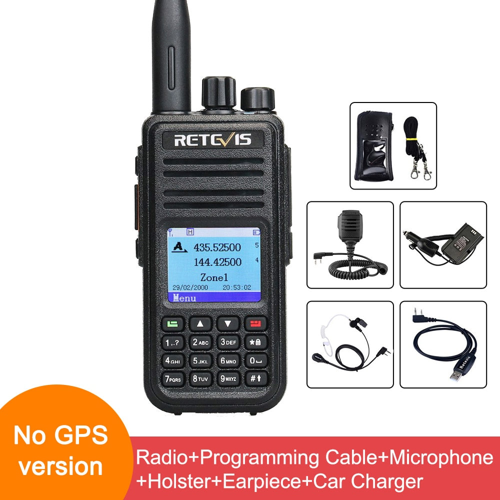 Retevis RT3S DMR Digital Walkie Talkie Ham Radio Stations Walkie-talkies Professional