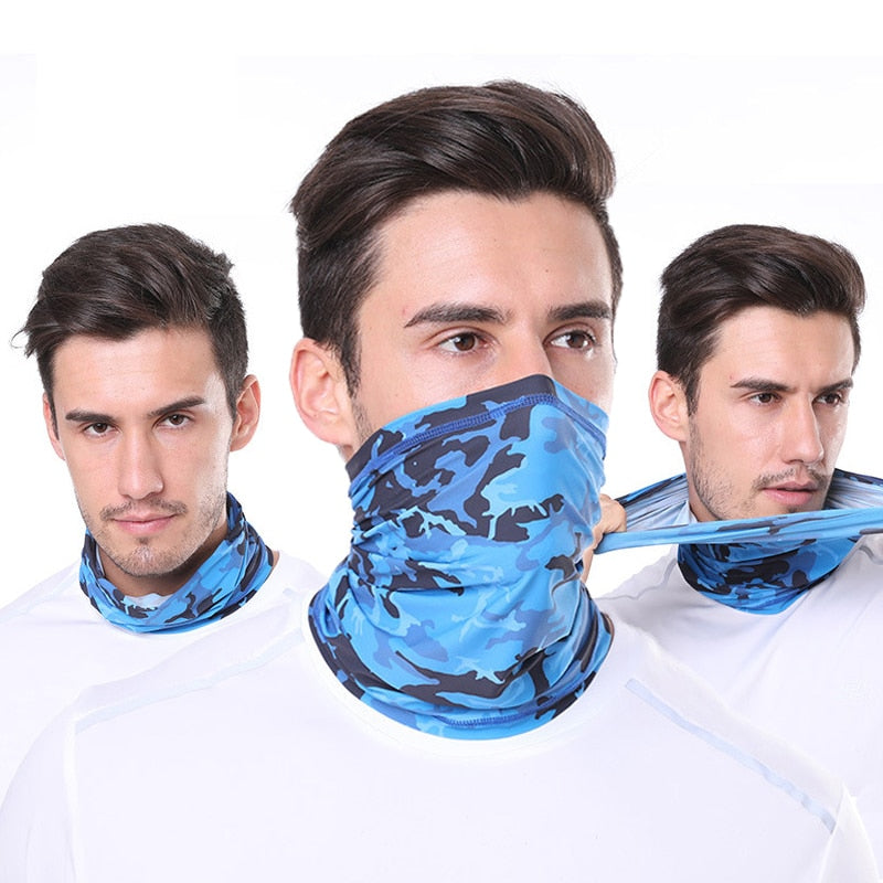 Multifunctional UV Protection Magic Scarf Neck Warmer Tube Outdoor