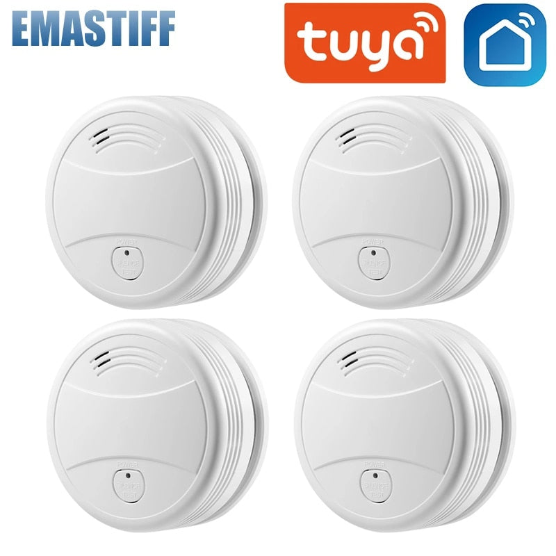 Independent Smoke Detector Sensor Fire Alarm Home Security System Firefighters