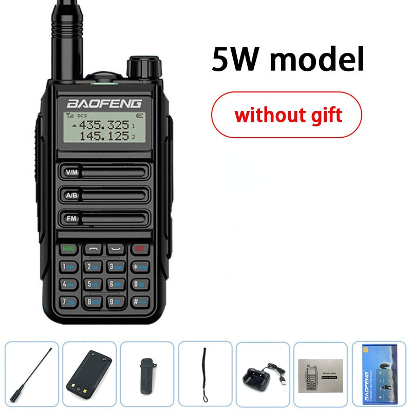 Baofeng UV-16 PRO 10W Walkie Talkie IP68 Waterproof Amateur Transceiver Dual Band