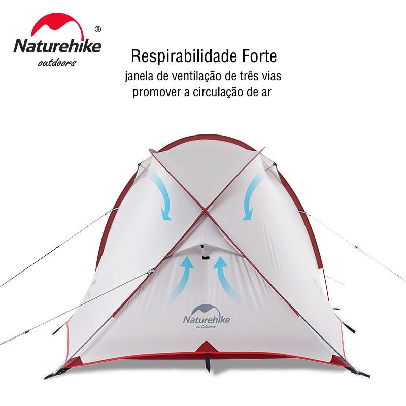 Naturehike Tent 3 4 Person Camping Tent Hiby Family Travel Tent Ultralight Waterproof