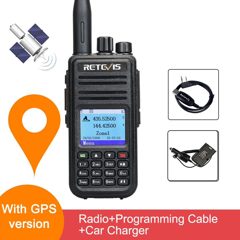 Retevis RT3S DMR Digital Walkie Talkie Ham Radio Stations Walkie-talkies Professional