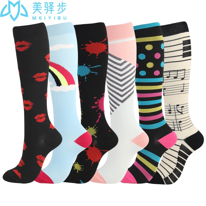 Men Women Compression Socks Fit For Sports Compression Socks For Anti Fatigue