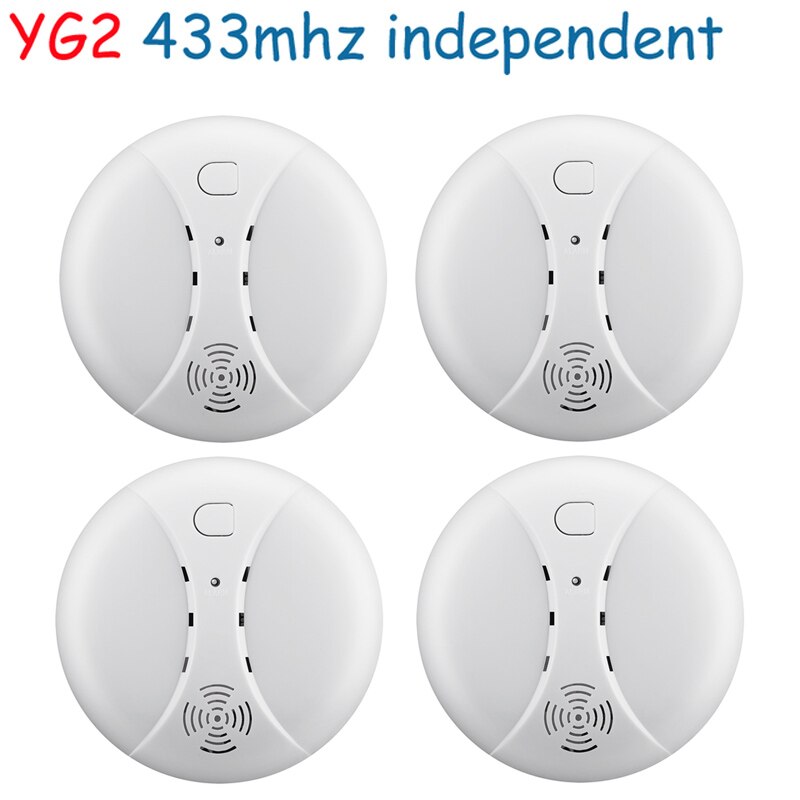 Independent Smoke Detector Sensor Fire Alarm Home Security System Firefighters