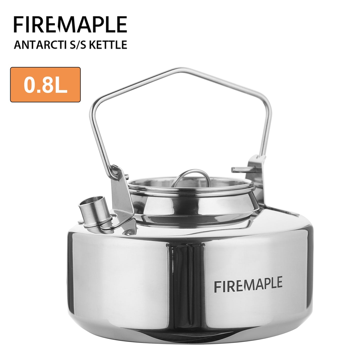 Fire Maple Antarcti Stainless Steel Backpacking Camping Kettle Bushcraft Gear Outdoor