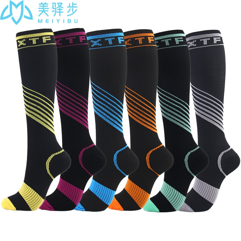 Men Women Compression Socks Fit For Sports Compression Socks For Anti Fatigue