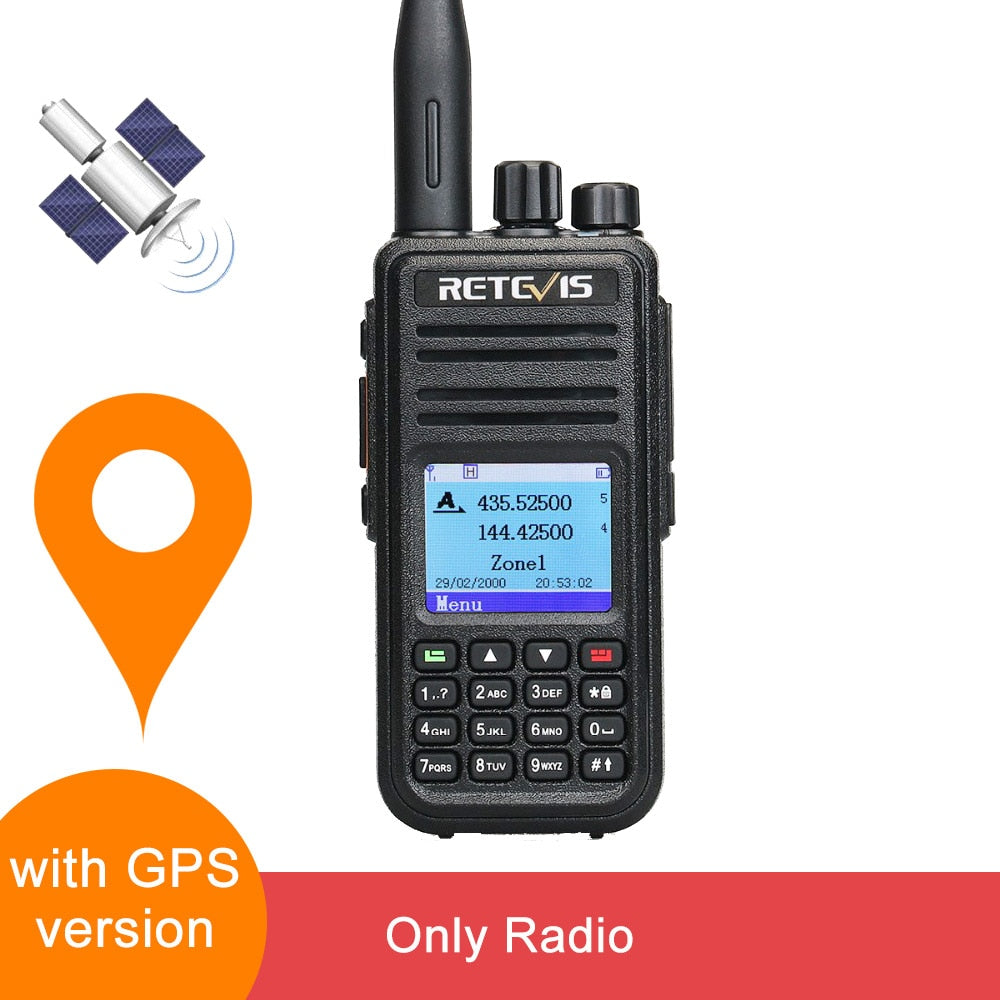 Retevis RT3S DMR Digital Walkie Talkie Ham Radio Stations Walkie-talkies Professional