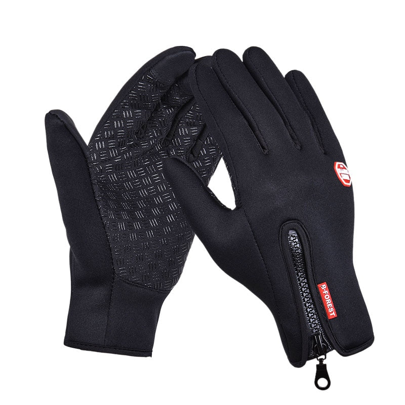 Unisex Winter Thermal Warm Cycling Bicycle Touch Screen Gloves Outdoor Camping