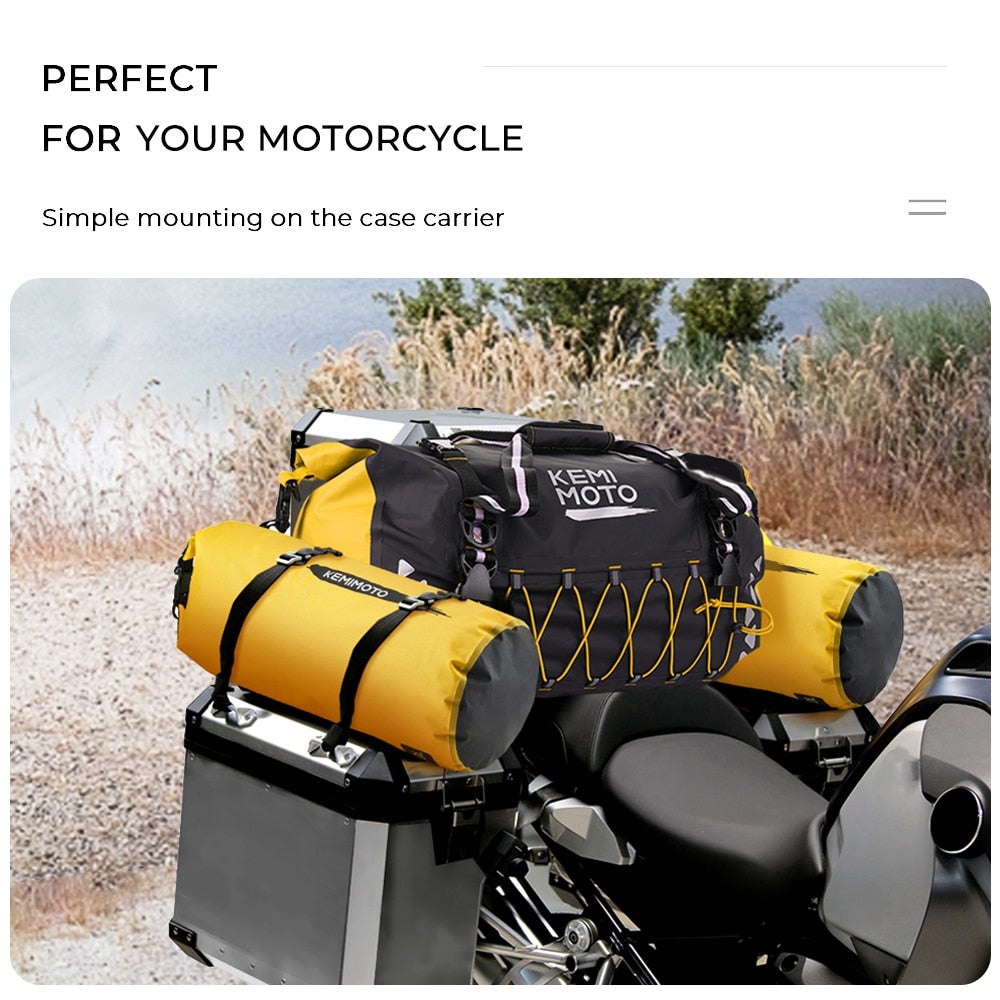 Motorcycle Bag Outdoor PVC Dry Sack Bag Waterproof 10L 20L 30L, Shoulder, Bag