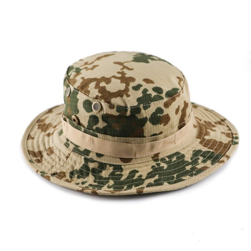 US Army Camouflage BOONIE HAT Thicken Military Tactical Cap Hunting Hiking Climbing