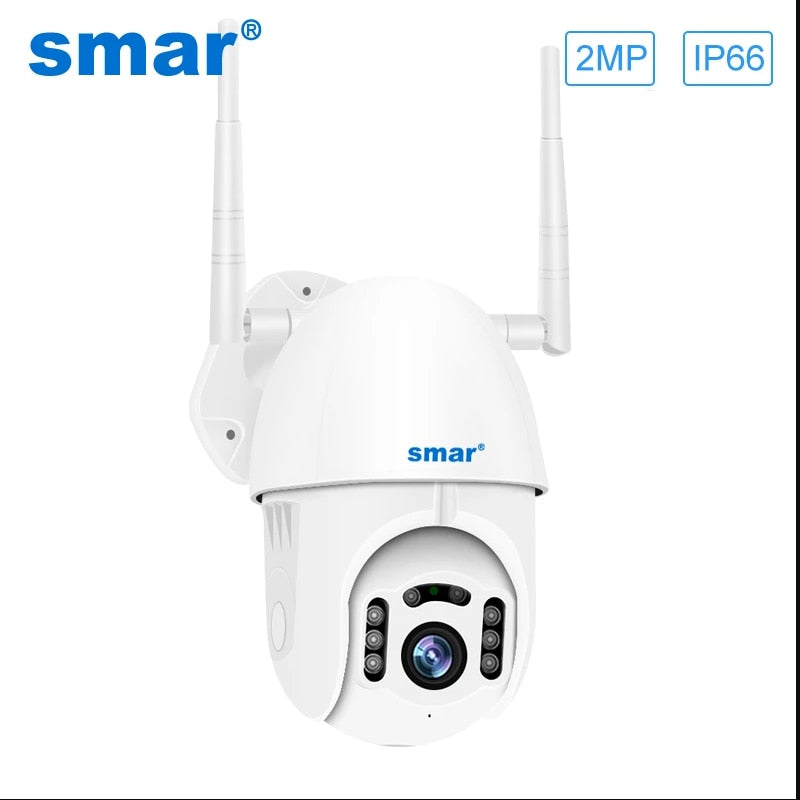 Smar WIFI Camera Outdoor PTZ IP Camera H.265X 1080p Speed CCTV Security Cameras