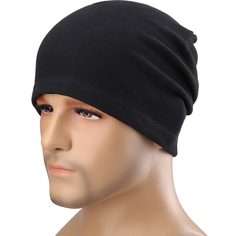 Winter Thin Hat Thermal Warm Cap Running Sports Soft Stretch Hats Fishing